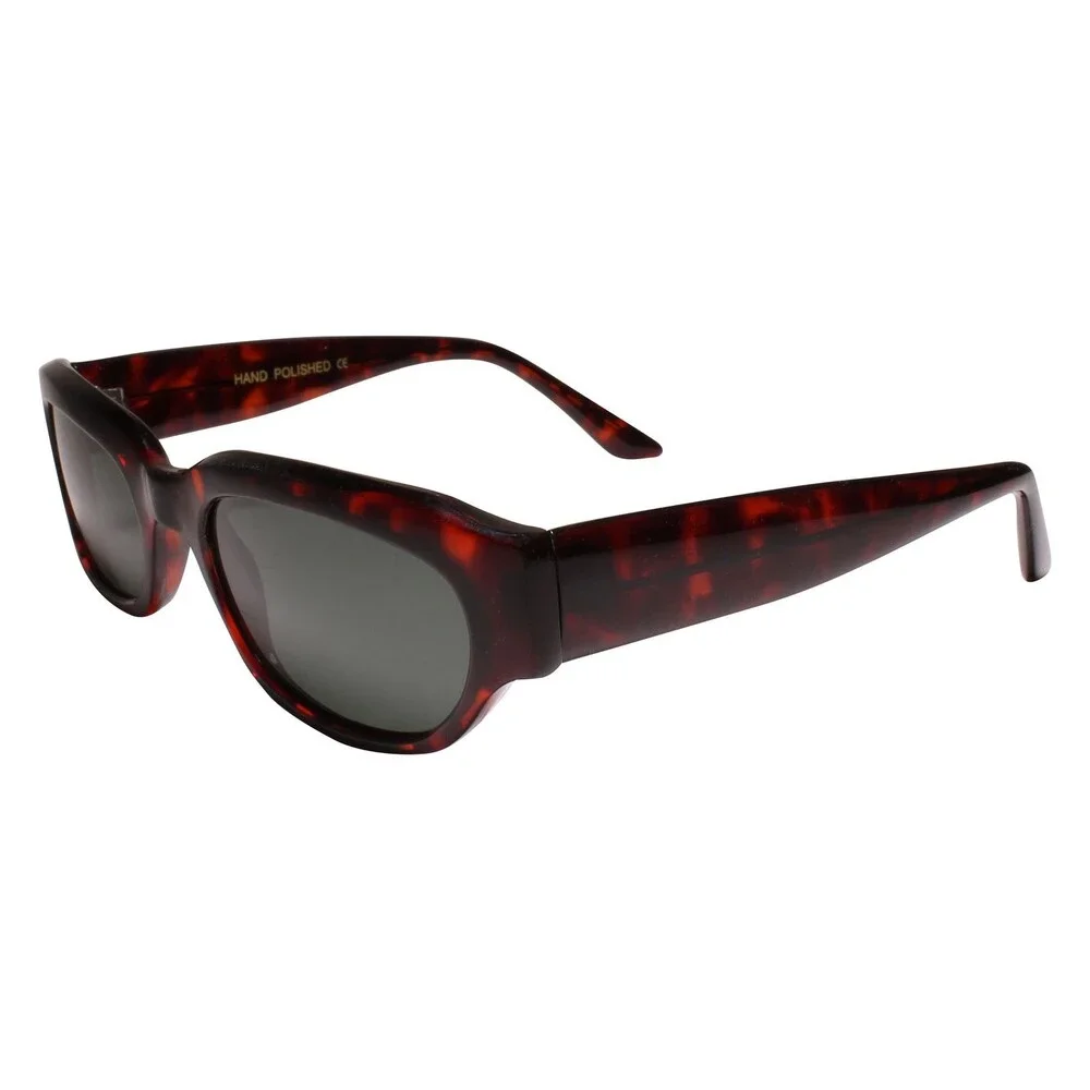 Classic 90s Mens Womens Vintage Small Retro Style Rectangle Tortoise Sunglasses